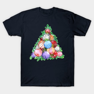 Hand Drawn Tree Watercolor T-Shirt